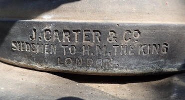 J Carter and Co pottery stamp
