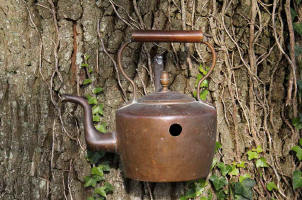 Copper Kettle Bird House