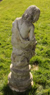 Marble Garden Figure of a Girl Reading