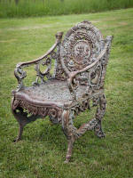 cast iron seat