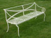 Wrought Iron Garden Seat