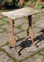 Victorian terrace conservatory table