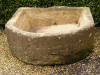 stone trough